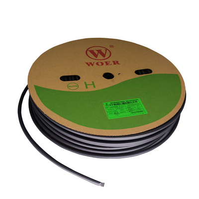 Polyolefin de alta performance para redução de calor. Ativação a baixa temperatura (80°C+), forte adesão, retardador de chama, excelente isolamento elétrico, para sistemas elétricos industriais.