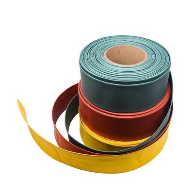Bom preço Heat Shrinkable Tubing 2:1 Flame Retardant Halogen Free , Black/White/Red/Blue/Yellow  0.5mm-150mm Diameter 125℃ Single Wall Tube on-line