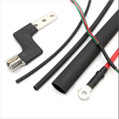 3/32 2.4mm  Black Halogen Free Dual Wall Adhesive Heat Shrink Tube Polyolefin Tubing