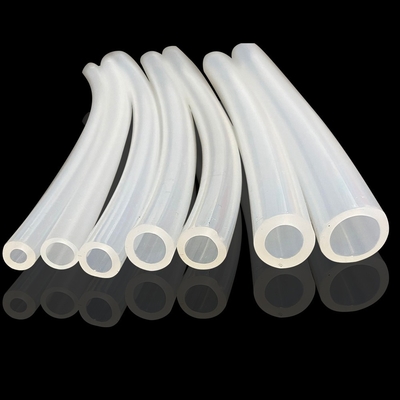 Red Soft Flexible Silicone Rubber Tube 1-7mm Yellow