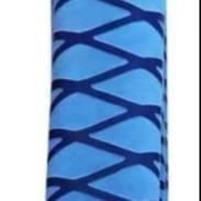 Blue Skidproof Fishing Rod Shrink Tube , 40mm Heat Shrink Wrap For Fishing Rods