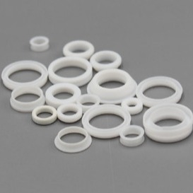 Pressure Resistance Hydraulic Rod Seals CNC PTFE Products 15mpa White