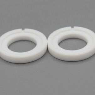 Pressure Resistance Hydraulic Rod Seals CNC PTFE Products 15mpa White