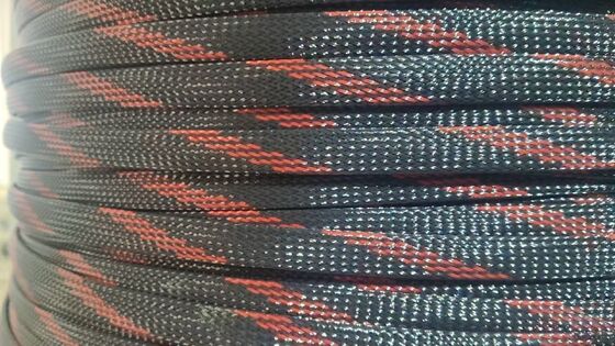 Bom preço Manteiga de cabo trançada em PET - resistente à abrasão, retardadora de chama, de alta flexibilidade Manteiga expansível para proteção de arneses de fio on-line
