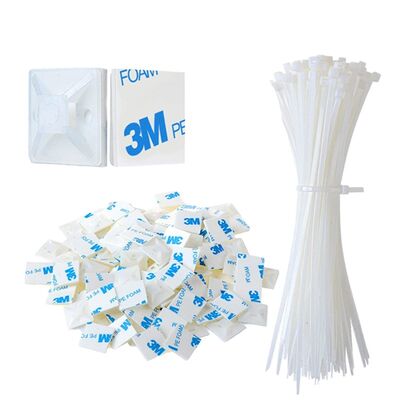 Bom preço Clip de Gerenciamento de Cabos com Fixação Adesiva em Tecido de Nylon Longsan FC-28 para Uso Industrial on-line
