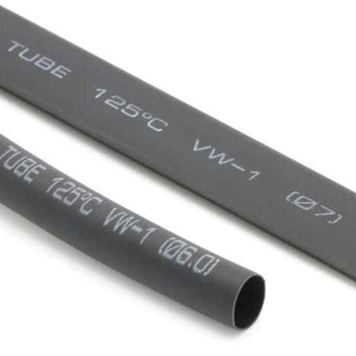 Bom preço O calor ultra fino livre do halogênio 3mm encolhe a tubulação preta do envoltório do psiquiatra de 0.4mm on-line