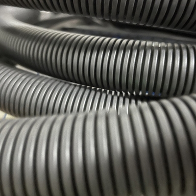 Bom preço tubulação ondulada preta PP da drenagem de 25mm, tubulação de dreno flexível preta de 32mm on-line
