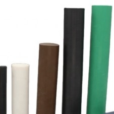Bom preço PTFE verde expulsou produtos RoHS de Rod Molded PTFE resistente ao calor on-line