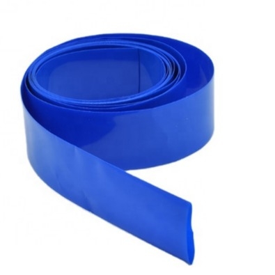 Bom preço tubulação azul plástica do envoltório do psiquiatra do calor do tubo 0.08mm do PVC de 70mm on-line
