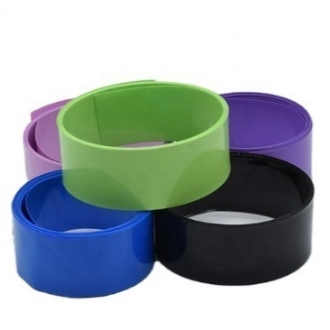 Bom preço Plástico roxo do rolo do envoltório do psiquiatra do calor do PVC 0.2mm para a bateria on-line